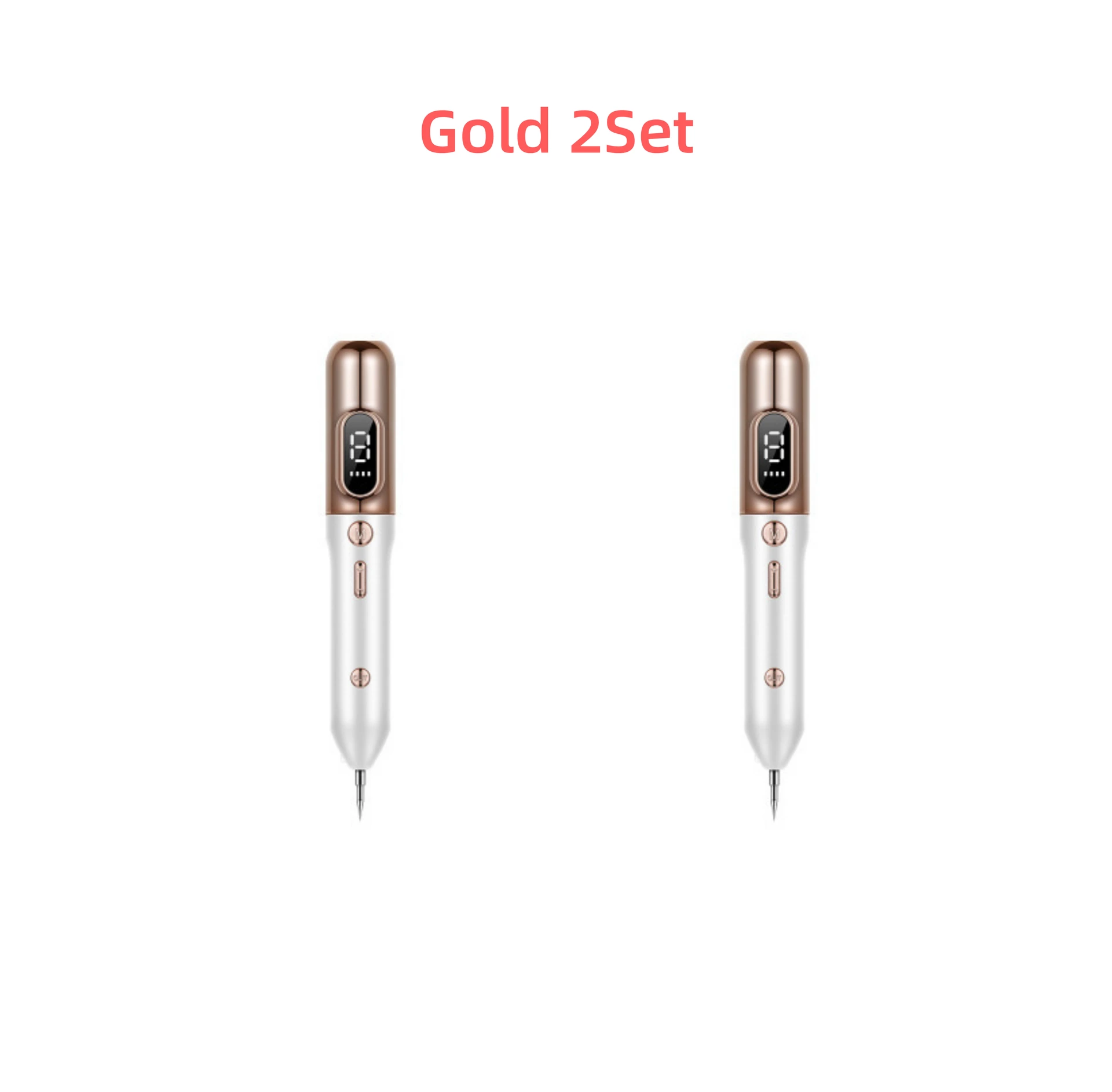 Blue Light Acne Beauty Instrument - Gold 2Sets