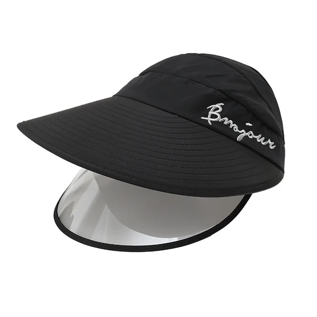 Cycling protective sun hat - B Black