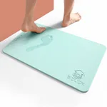 Diatom mud absorbent and quick-drying mat - Green
