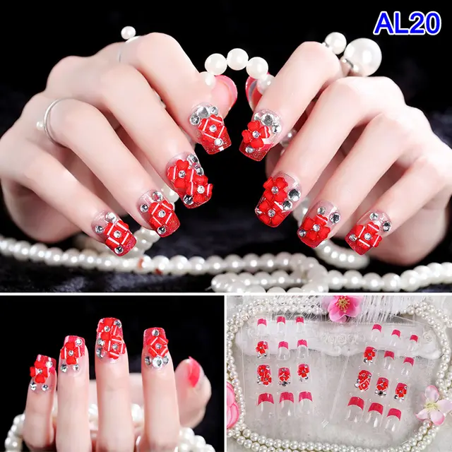 Nail art nail clips - 6Style