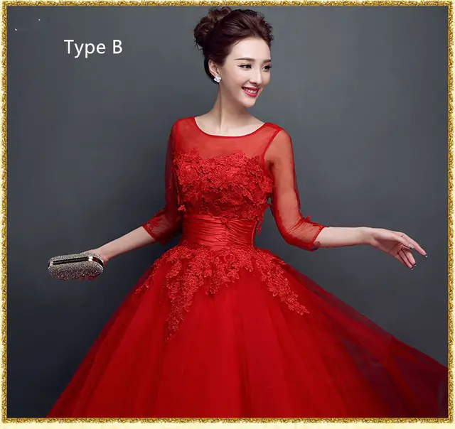 Lace upscale wedding evening dress Type B - Shop at LoveMi