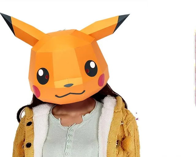 Animal paper model full face mask 9Style - Shop at LoveMi