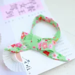 Cooling collar pet ice collar - Floral Green