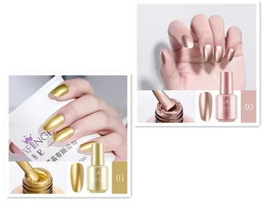 Mirror Nail Polish Goldchampagne Pink - Shop at LoveMi