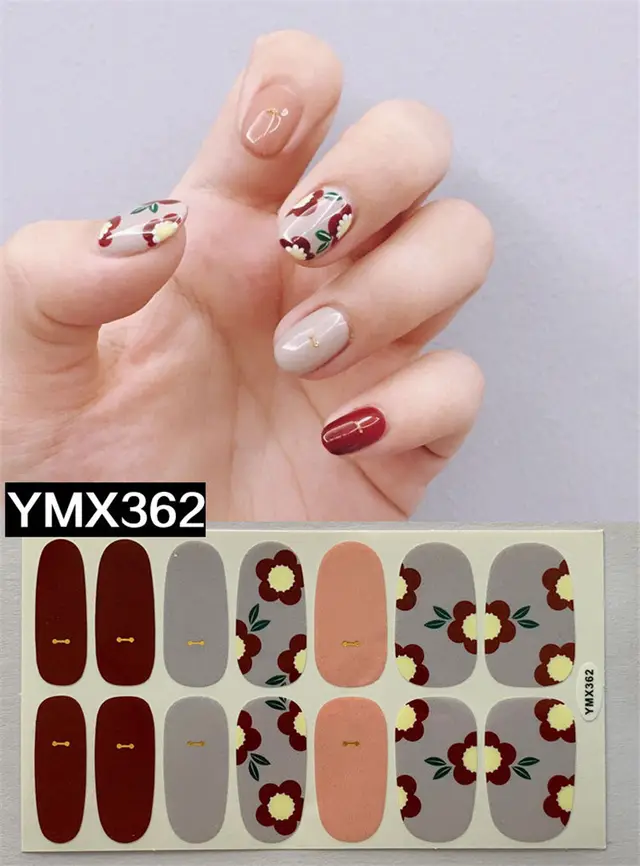 New nail stickers Ymx362 - Shop at LoveMi