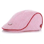 Kids peak cap sun hat - Red