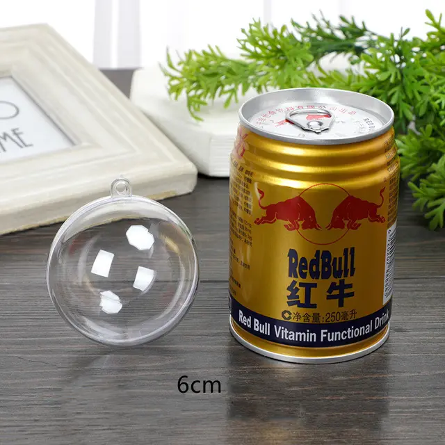 Transparent hollow ball - 6Cm