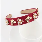 Wide-Edged Headband - Red