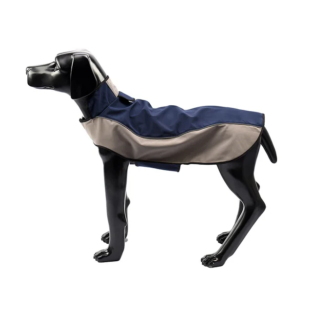 pet clothing waterproof breathable outdoor warm pet dog stormsuit Brown - Shop at LoveMi