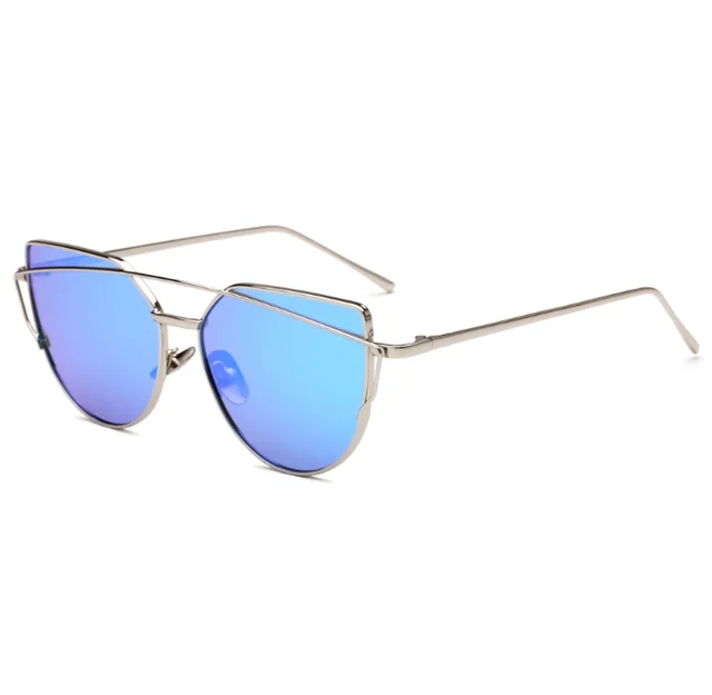 Female Vintage Gold Sunglasses - C11
