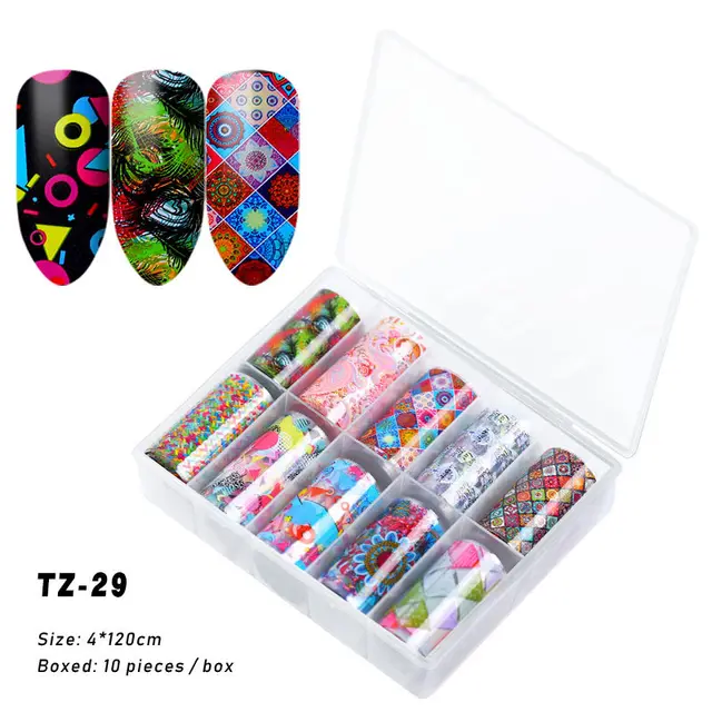 Nail supplies transfer sticker - Tz29