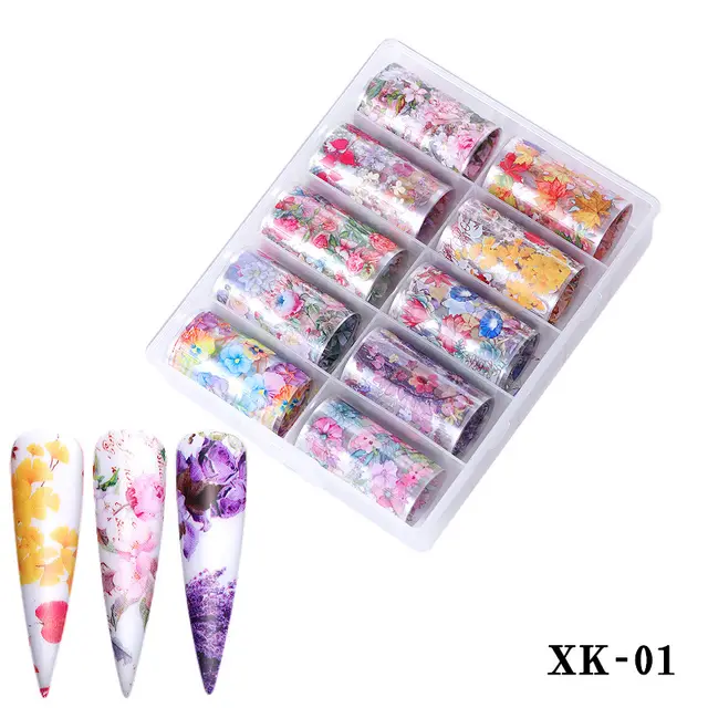 Nail supplies transfer sticker - Xk01