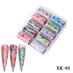 Nail supplies transfer sticker - Xk02