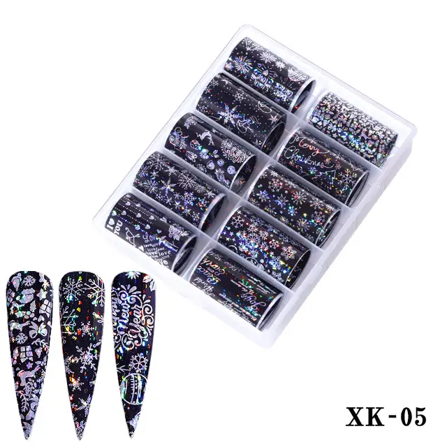 Nail supplies transfer sticker - Xk05