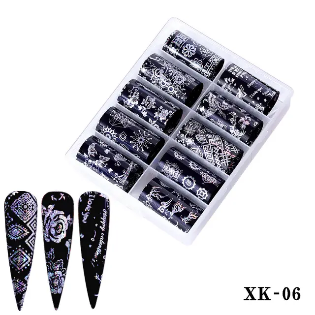 Nail supplies transfer sticker - Xk06