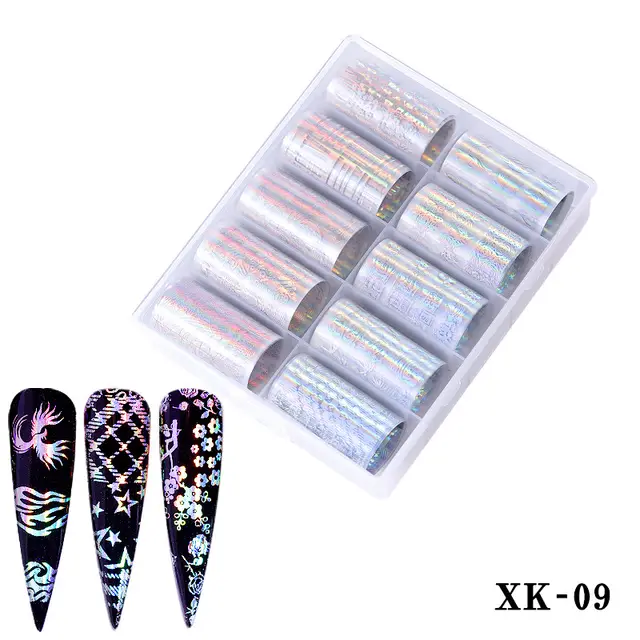 Nail supplies transfer sticker - Xk09