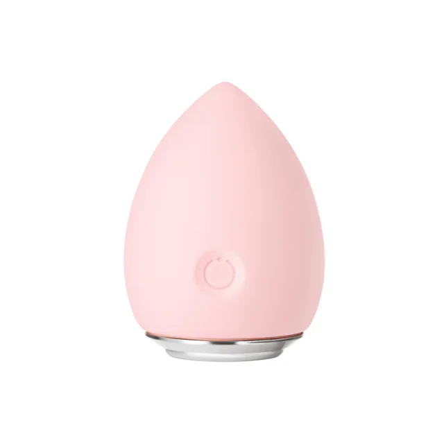Electronic Cleansing Egg Electric Makeup Egg Wet Dry Makeup Egg Pink - Shop at LoveMi