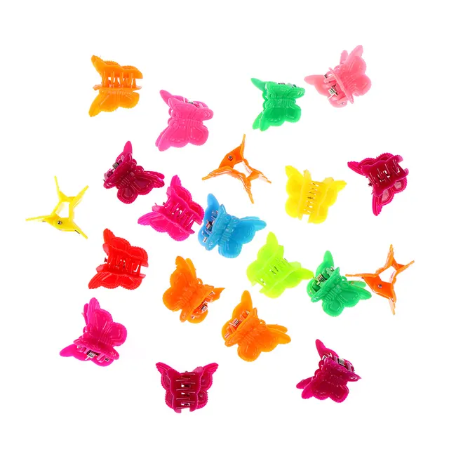 Color mini hair clips Random - Shop at LoveMi