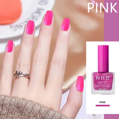 Matte matte nail polish Pink - Shop at LoveMi
