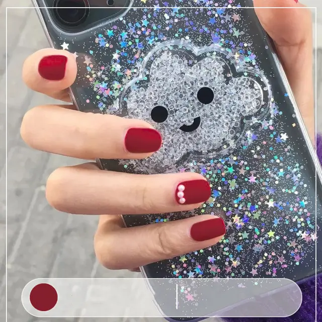 Matte matte nail polish Red - Shop at LoveMi