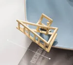Cute cat hollow hair clips - Triangle1