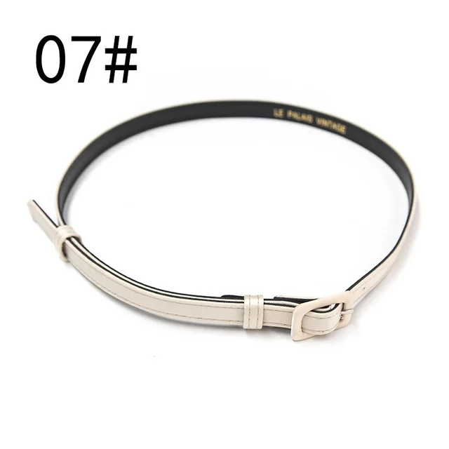 Universal With Candy-colored Superfine Satin Delicate Belt - Creamy White