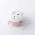 Stainless steel insulation instant noodle bowl - Pink