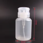 Dispenser Bottle Nail Art Acetone Makeup Polish Remover Manicure Tool - White