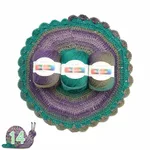 Rainbow ball of yarn - 14 Style