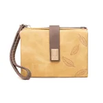 Soft matte short Purse - Yellow