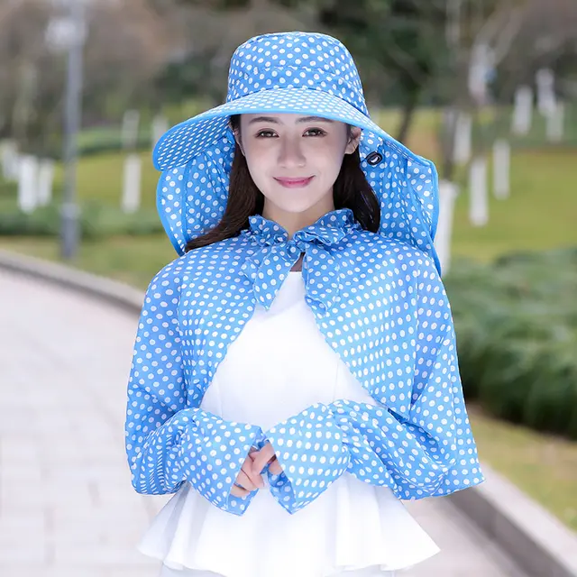 Women's sun hat - Blue Set
