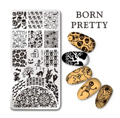 Nail printing tool rectangular printing plate 3 Style - Shop at LoveMi