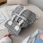 Korean Female Bag Girl Fashion Single Shoulder Backpack - White
