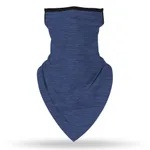 Breathable comfortable magic triangle scarf scarf - Navy