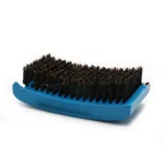 Facial styling beard brush hairdressing comb - Blue