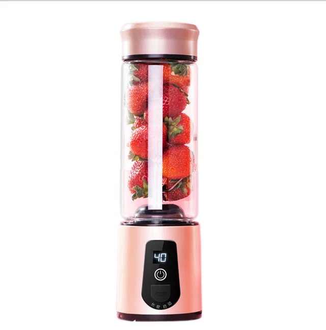 Portable multi-function fruit juicer - Rose Gold