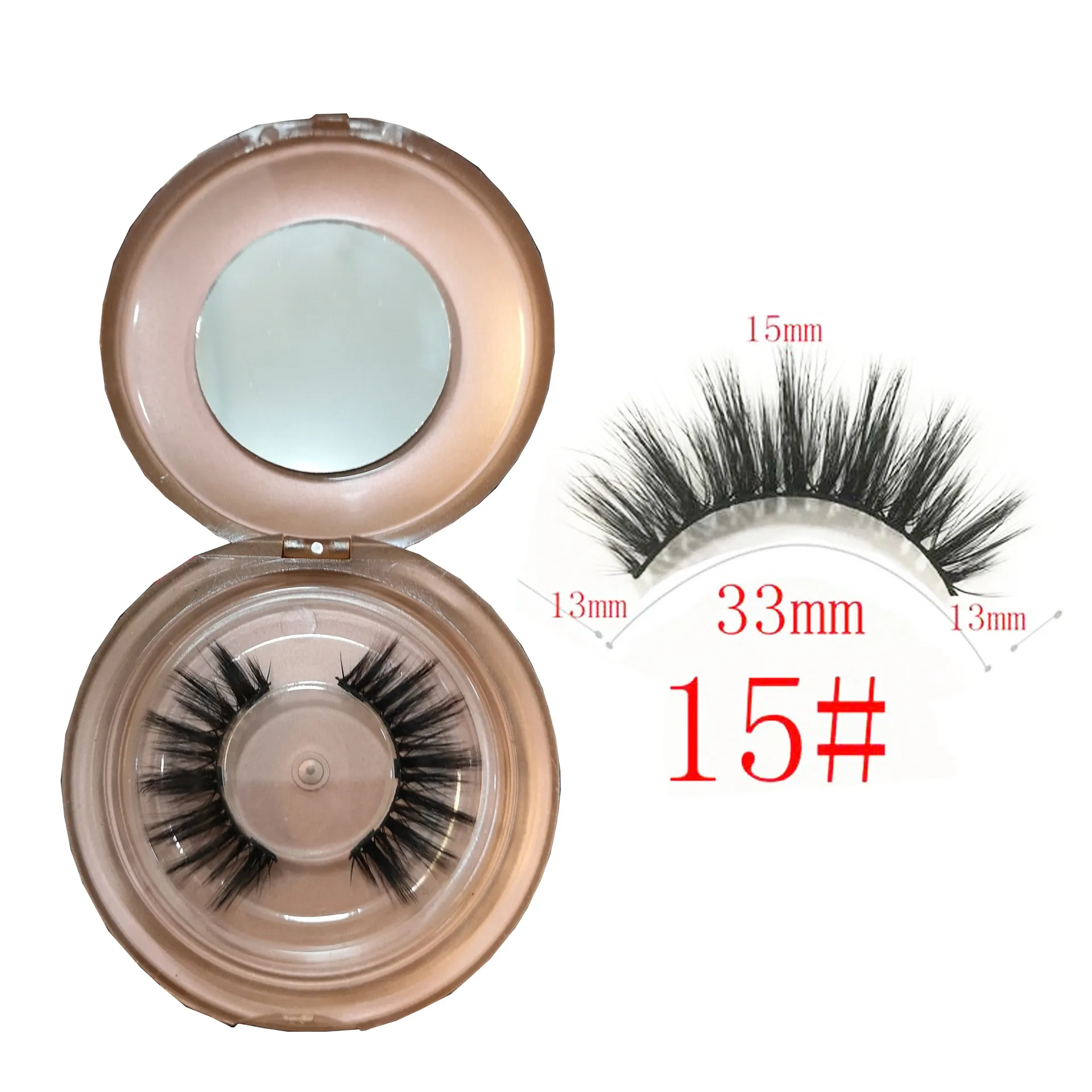 Magnetic Eyeliner Eyelash Set - Magnetic Eyelash 15