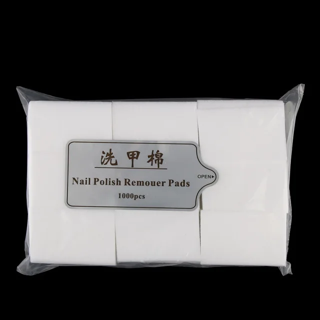 Hard manicure cotton, armored cotton, nail towel White - Shop at LoveMi