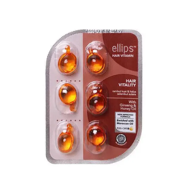 Vitamin hair care essential oil box - Orange