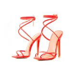 Roman strappy sandals - Orange