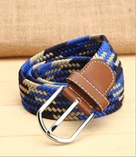 Elastic woven elastic men's belt - 21 Style