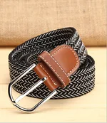 Elastic woven elastic men's belt - 26 Style