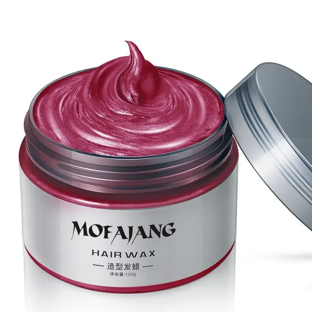 Grandma Grey Hair Wax, Colored Hair Mud, Popular And Continuously Styling Hair Products Red - Shop at LoveMi
