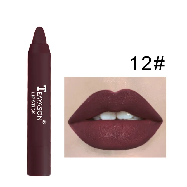 Matte lipstick rotating lipstick pen - No.12