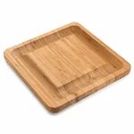 Multipurpose Cutting Board Knife Drawer Cheese Cutting Board Square - Wood