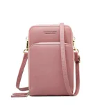 Multifunctional Messenger Mobile Wallet - Oil Peach