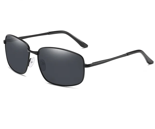 Polarized sunglasses, men's sunglasses - Black Ash