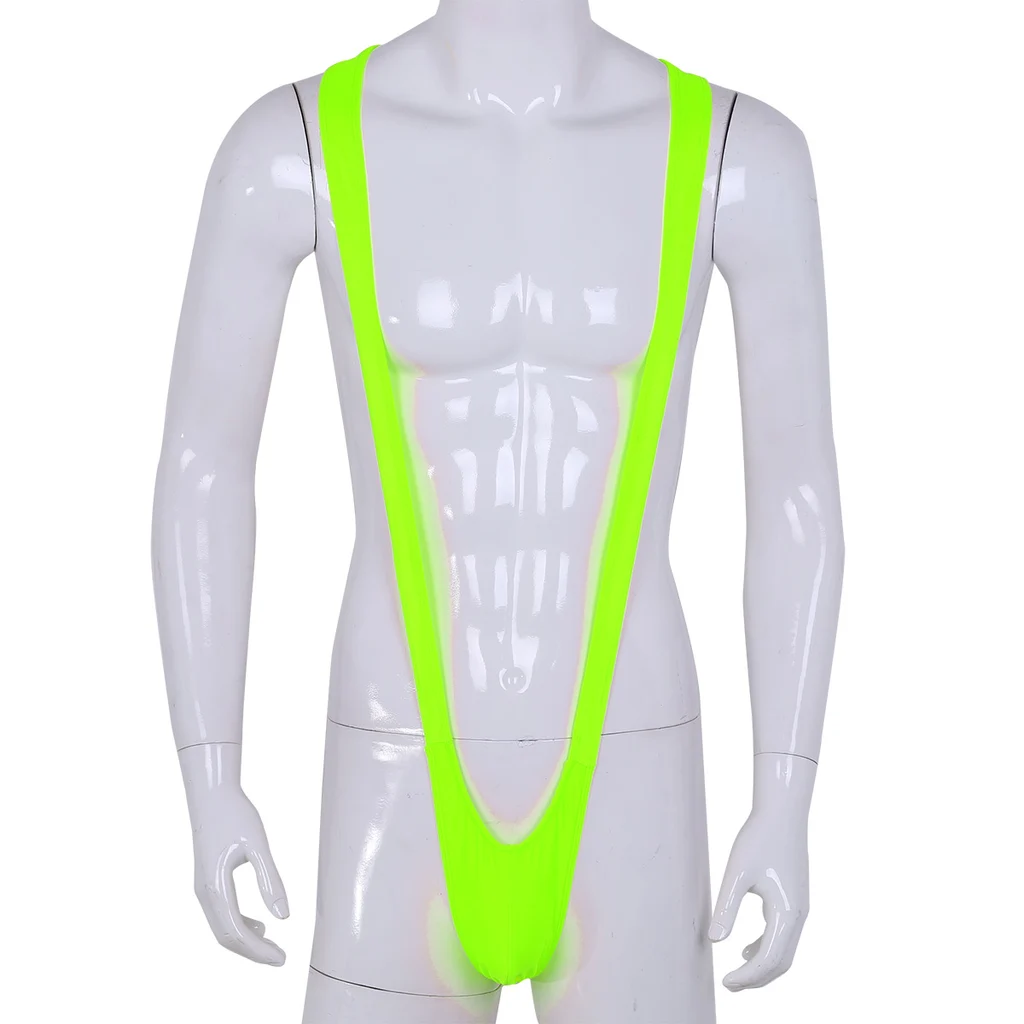 Men's underwear sexy jumpsuit - Green