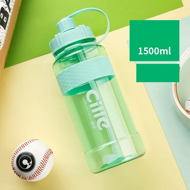 Outdoor portable sports bottle - Blue