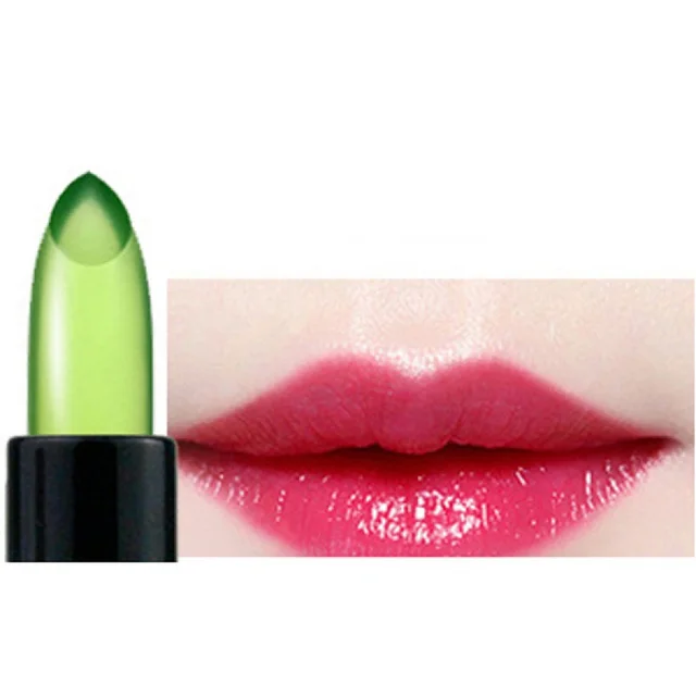 Crystal Color Jelly Moisturizing Lipstick - Ruby Red